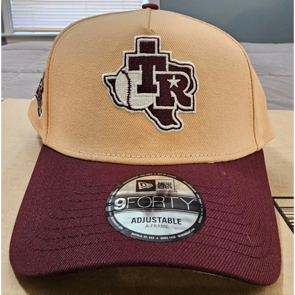 New Era® MLB Texas Rangers 9FORTY™ A-Frame Hat Final Season Side Patch